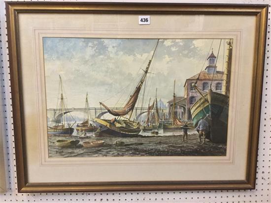Peter Leath dock scene,